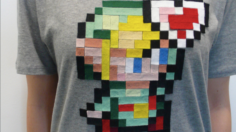 Illustration for article titled Hand-made Felt Zelda Shirts for a Very, Very Good Cause